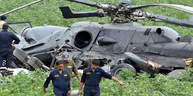 O Ülkede Helikopter Kazaları Bitmiyor: 9 Asker Öldü